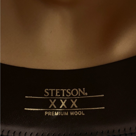 NEW!! Stetson Stallion- Foothills B Cowboy Hat. Size 7 1/8. Color Chocolate - Picture 5 of 6